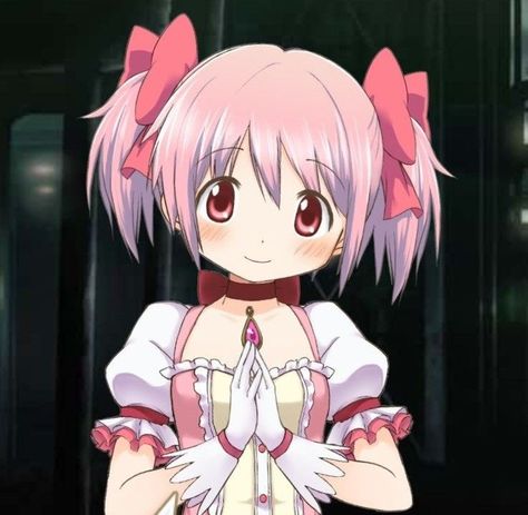 Madoka Magica Madoka, Magica Madoka, Madoka Kaname, Madoka Magica, Blue Box, Pink Hair, Spiderman, Hello Kitty, Kiss