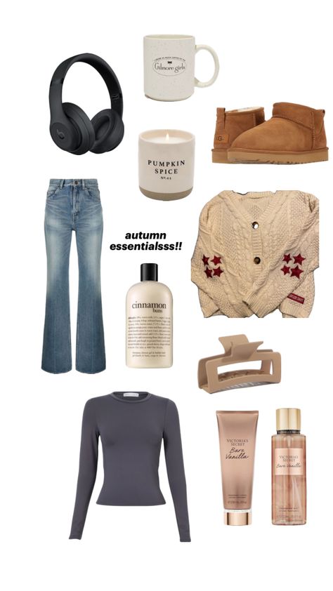 #autumn #fall #season #essentials #shuffle #vintage #outfitinspo #vibes #music #october #september #october #aesthetic Aesthetic Essentials, October Aesthetic, Aesthetic Shuffles, Fall Aesthetic, Autumn Fall, Fall Vibes, Fall Season, Capsule Wardrobe, Energy