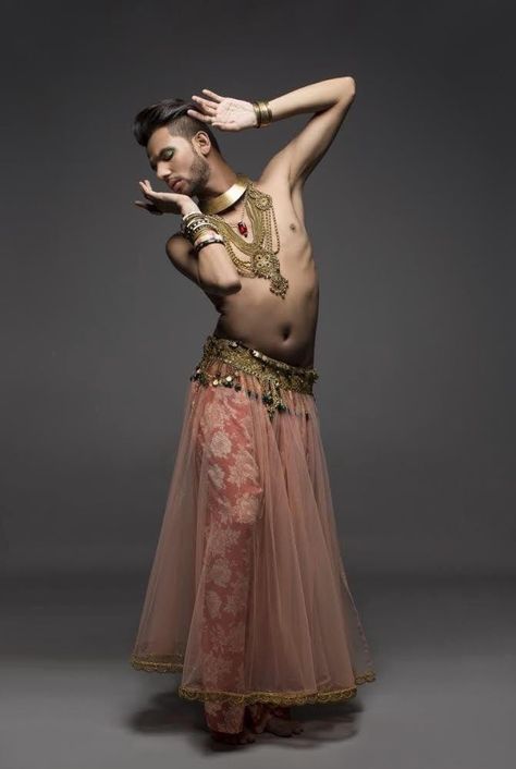 Male Belly Dancer, Belly Dancer Outfits, Moon Party, Dancers Outfit, Human Reference, Belly Dancer, Human Poses, Belly Dancing, Belly Dancers