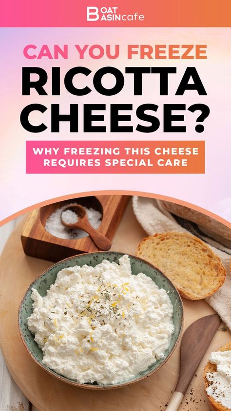 Can You Freeze Ricotta Cheese, Can You Freeze Lasagna, Leftover Ricotta, Freezing Leftovers, Frozen Lasagna, Ricotta Cheesecake, Ricotta Cheese, Frozen Food, Cottage Cheese