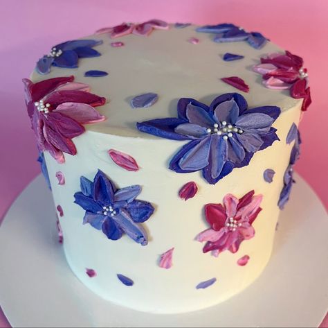 Flower Cake, Let Them Eat Cake, Eat Cake, Baking, Cake, Flowers