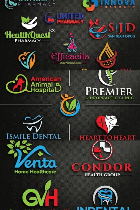 I will design dental medical healthcare hospital clinic logo Hospital Names Ideas, Hospital Logo, Hospital Clinic, Chiropractic Clinic, Clinic Logo, American Animals, Chiropractic, Logo Design Services, Top 100