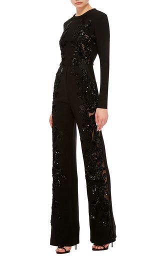 Elie Saab Jumpsuit, Casual Evening Outfit, Pants Suits For Women, Christening Outfits, Embellished Jumpsuit, Pant Suits For Women, Casual Goth, Christening Outfit, Evening Outfit