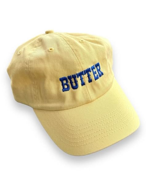 Butter Baseball Cap – And Then LB Hiking Attire, Straw Hats, Men's Hats, Hat Design, Classic Wardrobe, Cap Design, Baseball Hat, Fashion Essentials, Dad Hat