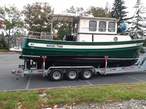 Tug Boats For Sale, Ranger Tugs, Wooden Boats For Sale, Trawler Boats, Wood Boat Building, Cabin Doors, Boat Names, Boat Building Plans, Boat For Sale