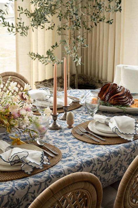 The Mcgee Home, Mcgee Home, Easter Menu, Ann Sacks, Table Layout, Nancy Meyers, Spring Tablescapes, Spring Projects, Mcgee & Co