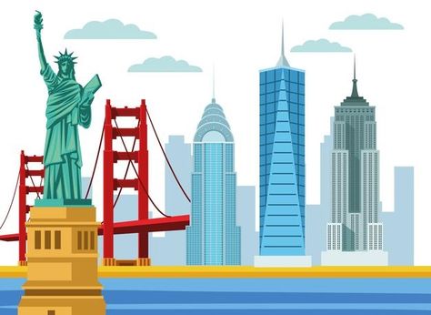 Premium Vector | Usa city scene Usa City, Usa Cities, City Scene, Brick Wall, Premium Vector, Cityscape, Graphic Resources, Vector Art, Photo Image