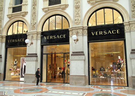 Versace Store. In Galleria Vittorio Emanuele in Milan, Italy #Sponsored , #PAID, #Sponsored, #Store, #Milan, #Italy, #Galleria Milan Italy Aesthetic, Milan Store, Versace Store, Italy Images, Italy Aesthetic, Store Design Interior, Store Interior, Milan Italy, New Pictures