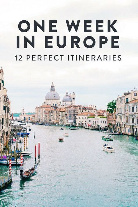 Are you planning a trip to Europe? Here are 12 amazing one week Europe itineraries. See the best of Europe, including London, Paris, Venice, Positano (Amalfi Coast) and more! 10 Day European Itinerary, Europe Backpacking, Europe Trip Planning, Disney Worlds, Europe Itinerary, European Itineraries, Trip To Europe, Europe Trip Itinerary, Europe Itineraries