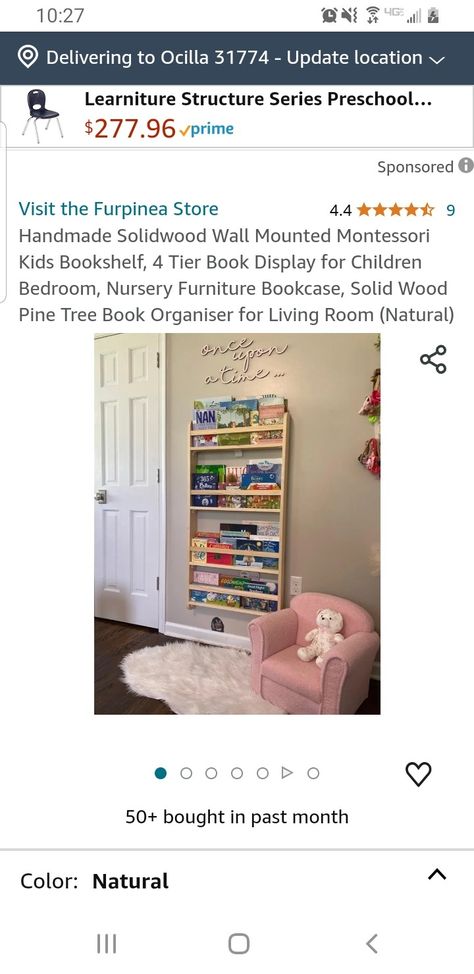 Starting A Daycare, Natural Living Room, Home Daycare, Bookshelves Kids, Month Colors, Book Display, Toddler Room, Nursery Furniture, Project Ideas