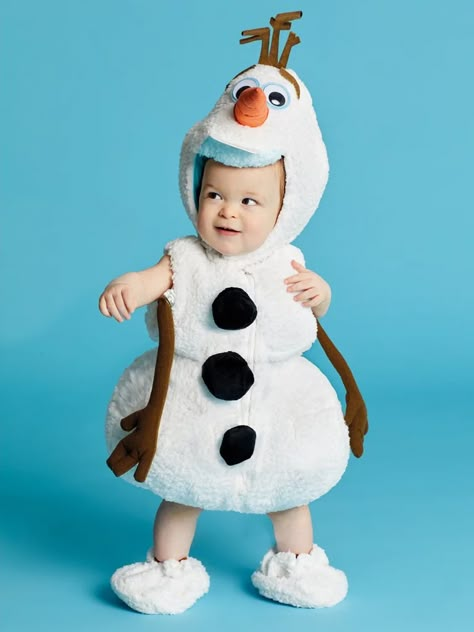 Olaf Olaf Costume, Snowman Costume, Frozen Costume, Baby First Halloween, Chasing Fireflies, Disney Frozen Olaf, Frozen Olaf, Fancy Costumes, Toddler Halloween Costumes