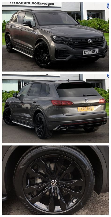 VW Touareg Black Edition 3.0 V6 4Motion at Wrexham Volkswagen. Ford Endeavour, Vw Touareg, Volkswagen Touareg, Vw Tiguan, Workout Without Gym, Vw Polo, Black Edition, Dream Car, Car Collection