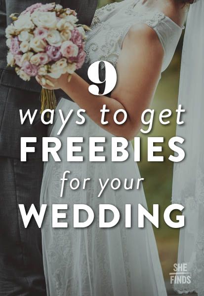 9 Ways To Get Freebies For Your Wedding Wedding Freebies, Frugal Wedding, Wedding Budget, Future Mrs, Theme Halloween, Affordable Wedding, Wedding Planning Tips, Budget Wedding, Here Comes The Bride