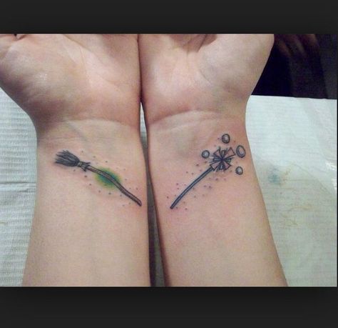 Wicked Musical Tattoo, Broadway Tattoos, Theatre Tattoo, Witch Tattoos, Oz Tattoo, Elphaba And Glinda, Bestie Tattoo, Wicked Musical, Wicked Tattoos