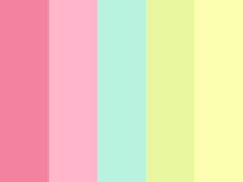 Bubblegum Pop Y2k Colour Palette, Bubblegum Palette, Pop Color Palette, Y2k Graphics, Presentation Background, Flat Color Palette, Yarn Color Combinations, Christmas Color Palette, Colour Pallets