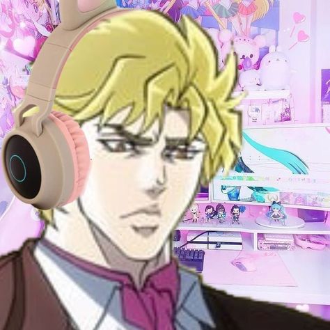 Gamer Pfp, Jojo Games, My Life Is Boring, Yes My Lord, Anime Gamer, Dio Brando, Gamers Anime, Jojo's Adventure, Jojo Parts