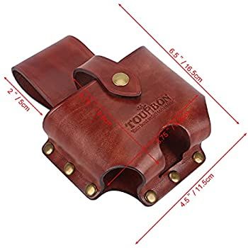 TOURBON Leather 30 ft Tape Measure Holder for Tool Belt (Brown - Large) : Amazon.ca: Tools & Home Improvement Leather Tape Measure Holder, Tool Belt Diy, Tools Belt, Tape Measure Holder, Card Machine, Belt Holder, Shoes Diy, Belt Brown, Tool Belt