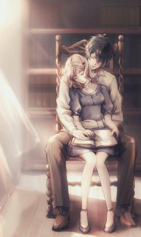 Sleeping couple Diabolik, Diabolik Lovers, Two People, Anime