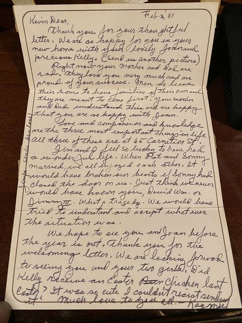 No one takes accountability for their own actions and what it has done to their own family. Or Joanne hiding letters from Kevin like shes doing with my daughter. Forever done with this toxic family. Toxic Family, Family Legacy, My Daughter, Quick Saves