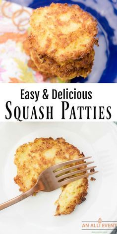 Squash Patties - just like mom used to make! This is a great way to prepare fresh yellow squash. The patties are pan fried until golden brown. #Squash #SquashPatties #SummerSquash #YellowSquash Squash Patties Recipe, Yellow Squash Fritters, Yellow Squash Patties, Fried Squash Recipes, Baked Yellow Squash, Easy Squash Recipes, Squash Patties, Squash Cakes, Pan Squash