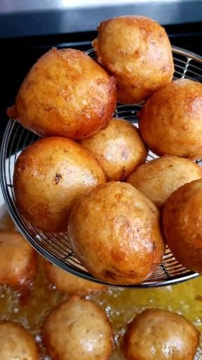 Banana Puff Puff, Puff Puff, Colored Acrylic, All Purpose Flour, Instant Yeast, Food Culture, Traditional Food, Purpose Flour, 1 Cup