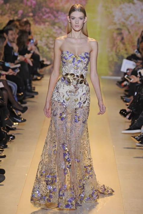 Zuhair Murad Spring/Summer 2014 Couture Line  ❁❁❁Thanks, Pinterest Pinners, for stopping by, viewing, pinning, & following my boards.  Have a beautiful day! ❁❁❁✮ “Feel free to share on Pinterest"✮✮“ #fashion #fashionandclothingblog Zuhair Murad Haute Couture, Couture 2014, فستان سهرة, Dior Couture, Zuhair Murad, Couture Gowns, Gorgeous Gowns, Elie Saab, Mode Inspiration