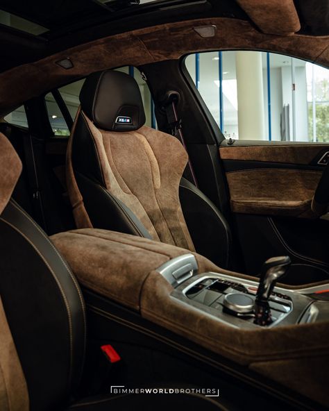 BMW X6 M Meindl Edition Brings Traditional Deer Leather to the Interior Bmw X6m Interior, Brown Bmw, Bmw X6 Interior, Bmw X6m, Bmw X6 M, Bmw Interior, Bmw Dealership, Custom Bmw, Custom Car Interior