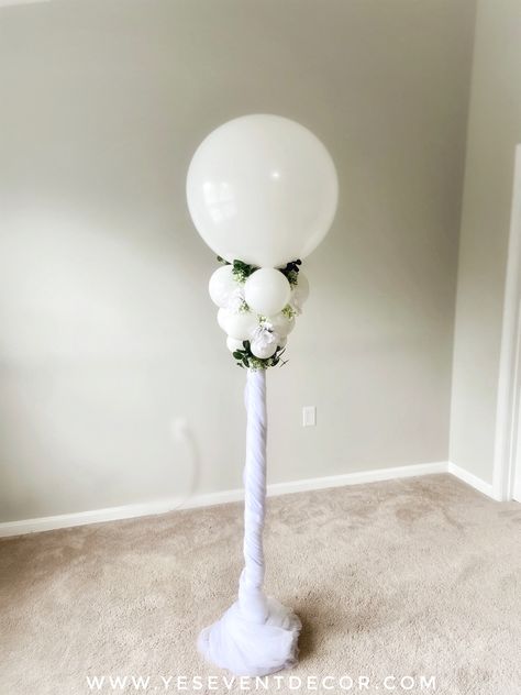 Balloon Columns For Wedding, Wedding Balloon Columns, Wedding Columns, Column Decoration, Column Wrap, Balloons Decor, Wedding Balloon Decorations, 50th Anniversary Party, Events Decor