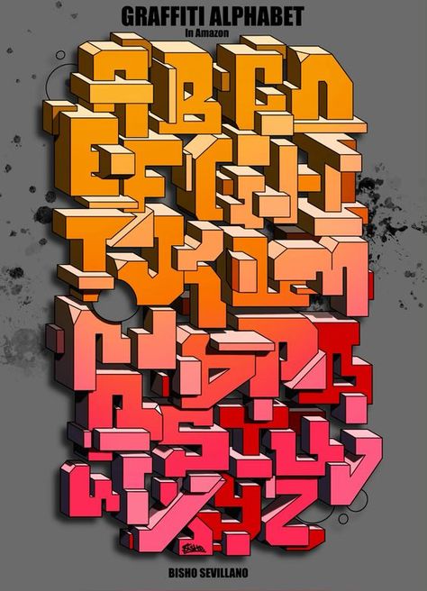 GRAFFITI ALPHABET- LETRAS DE GRAFFITI Font #font fonts #fonts lettering font #letteringfont lettering fonts #letteringfonts 12.168 Free Graffiti Fonts, Thank You Font, 3d Graffiti, Handwriting Logo, Font Bubble, Fonts Lettering, Free Handwriting, Graffiti Lettering Fonts, Graffiti Alphabet