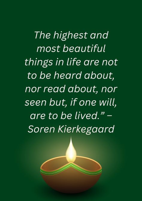 The highest and most beautiful things in life are not to be heard about, nor read about, nor seen but, if one will, are to be lived.” –Soren Kierkegaard    #kierkegaard #soren #poet #writer #quote #wisdom #proverb #life #lessons #living #experience #reality #doing #activity Soren Kierkegaard Art, Soren Kierkegaard Quotes Love, Leonard Bernstein Quote, Soren Kierkegaard Books, Soren Kierkegaard, Famous Quotes, Proverbs, Words Of Wisdom, Reading