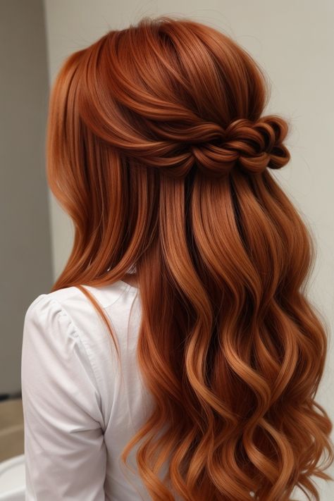 Copper Hair | auburn hair Copper Auburn Hair Color, Auburn Ombre Hair, Igora Hair Color, Auburn Red Hair Color, Pumpkin Spice Hair Color, Redhead Hair Color, Deep Auburn Hair, Lilac Hair Color, Light Red Hair