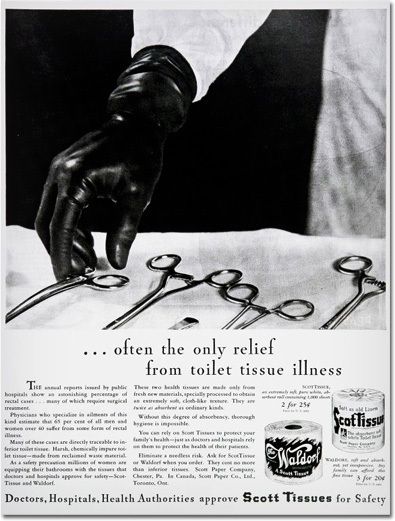 The 13 Most Disturbing Vintage Ads for Household Products | Cracked.com Cartoon Bears, Hemorrhoid Remedies, Bad Translations, First World Problems, Old Advertisements, Toilet Tissue, Retro Ads, Old Ads, Medical History