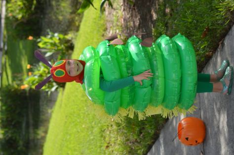 Diy Hungry Caterpillar, Hungry Caterpillar Costume, Caterpillar Costume, The Hungry Caterpillar, Kids Halloween Costume, Modern Hanging Lamp, Diy Halloween Costumes For Kids, Homemade Halloween Costumes, Diy Costume