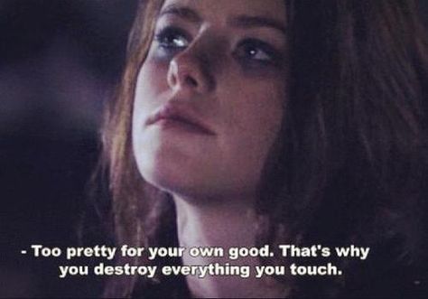 effy stonem, skins Skins Quotes, Effy Stonem, Skin Aesthetics, Skins Uk, Kaya Scodelario, Film Quotes, Tv Quotes, New Skin, Best Tv Shows