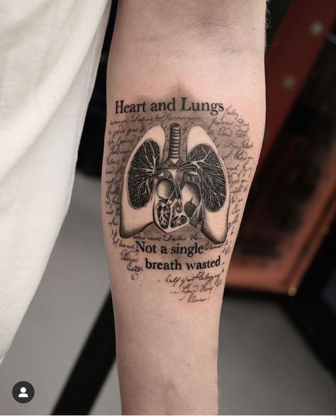 Lung Tattoo Ideas Beautiful, Heart And Lung Tattoo, Respiratory Tattoo Ideas, Respiratory Therapy Tattoo, Respiratory Therapist Tattoo, Lung Tattoo Ideas, Lung Tattoo, Rib Cage Drawing, Dainty Tattoo