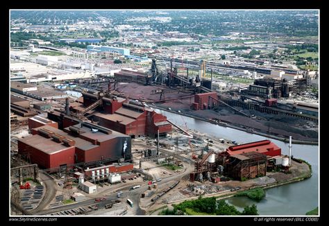 Rouge Industrial district, Dearborn, Michigan Detroit Suburbs, Lake Boats, Abandoned Detroit, Dearborn Michigan, Detroit History, Industrial District, Flint Michigan, Steel Mill, Lake Girl