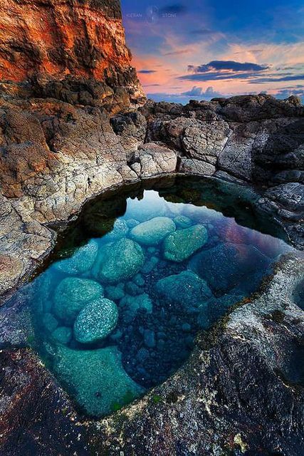 Pool Australia, Oregon Beaches, Tidal Pool, Tide Pools, Rock Pools, Victoria Australia, Out Of This World, Places Around The World, Landscape Photos