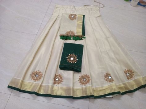 Aari work Tissue Dhavani set Handloom Tissue Silk Dupatta For Puja, Pista Green Handloom Tissue Silk Dupatta, White Handloom Tissue Silk Dupatta, Semi-stitched White Tissue Silk Saree, Dhavani Set, Green Semi-stitched Tissue Silk Saree, Aari Work