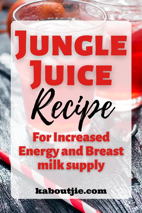 The Jungle Juice recipe is used for increasing milk supply and for giving increased energy to breastfeeding moms and moms that are in labour. #JungleJuice #JungleJuiceRecipe #Breastfeeding #NewMoms #Labour #Birth #Energy #BreastfeedingTips #IncreaseBreastMilk Boosting Milk Supply, Increasing Milk Supply, Jungle Juice Recipe, Increase Breastmilk Supply, Milk Production Breastfeeding, Breast Milk Supply, Turmeric Juice, Boost Milk Supply, Increase Breastmilk