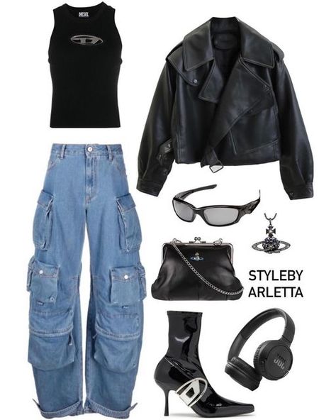 Name Of Styles, Jeans And Leather Jacket Outfit, Leather Jacket And Jeans Outfit, What To Wear With Jean Jacket, Leather Fits, Jacket Leather Outfit, Y2k Leather Jacket Outfit, Jacket Jeans Outfit, Leather Jacket Fashion