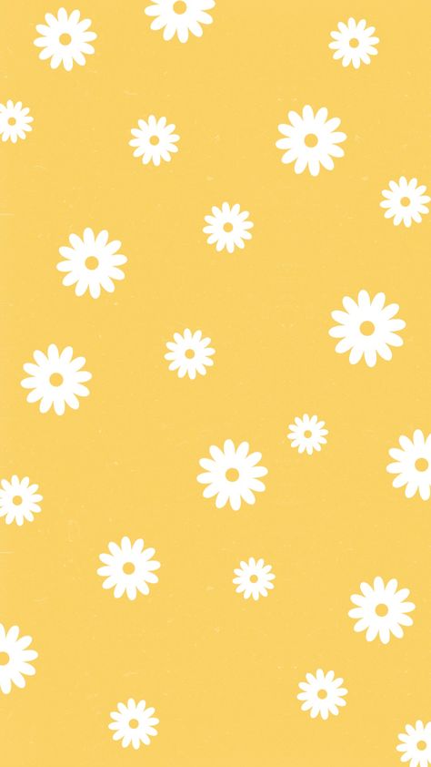 White And Yellow Wallpaper, Yellow And White Wallpaper, Yellow Flower Background, Yellow Flowers Aesthetic, Yellow Flowers Wallpaper, Flowers Phone Wallpaper, Yellow Flower Wallpaper, White Flower Wallpaper, Printable Paper Patterns