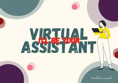 HELLO & WELCOME!From my Virtual Assistant gig...If you are looking for a virtual assistant who is quick, organized, and diligent, you've come to the right place. Give me an opportunity to assist you in organizing your business or professional life, and I'll consider it my own and provide you with the best quality services.I will be providing the... Fiverr Affiliate link, #fiverr #virtual #assistant #task #nabiha #masood #amp #gig #quick #organized #diligent #ve #place #give Virtual Assistant Jobs, Work Images, Virtual Assistant Services, Virtual Assistant, 1 Day, Profile Picture, Give It To Me, Quick Saves, Black