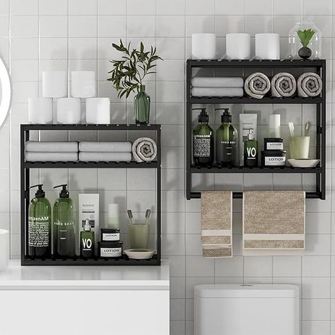 Bathroom towel storage