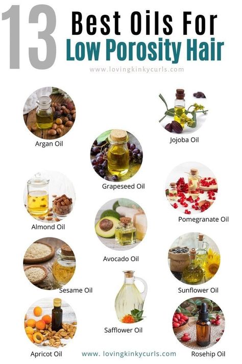 Oils That Penetrate Hair, Hair Oil According To Hair Porosity, Good Hair Oils For Natural Hair, Light Oils For Natural Hair, Haircare Routine For Low Porosity Hair, Light Weight Oils For Hair, Oils For Low Porosity 4c Hair, Leave In Conditioner Low Porosity Hair, Hair Porosity Oils