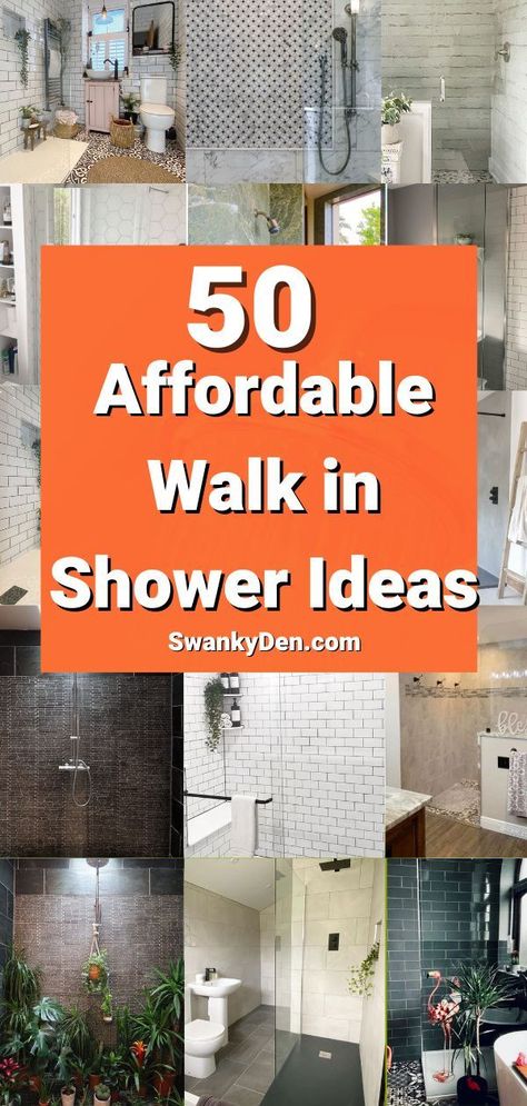 Walk in Shower Ideas | Walk in shower, Tile walk in shower, Master bathroom walk in shower ideas From Tub To Shower Remodel, Cheap Walk In Shower Ideas, Small Doorless Showers Walk In, Tiled Walk In Showers No Door, Small Tile Shower Ideas Walk In, Converting Tub To Shower Walk In, Small Bathroom Ideas Remodel Walk In Shower Master Bath Simple, Walk-in Showers, Walkthrough Shower Ideas