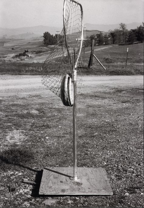 The early days of disc golf, circa late 60's. #discgolf Disk Golf, Top Golf Courses, Disc Golf Basket, Disc Golf Baskets, Famous Golf Courses, Golf Net, Disc Golf Courses, Frisbee Disc, Frisbee Golf