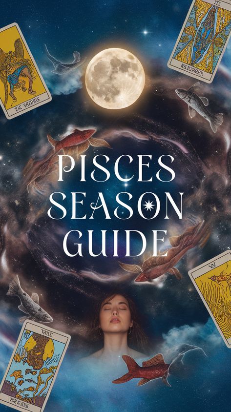 Pisces season is all about intuition, creativity, and deep emotions. Discover how to align with this dreamy water sign’s energy through spiritual rituals, reflection, and magic. Pisces Season, Lunar Witch, Spiritual Rituals, Moon Journal, Full Moon Ritual, The Hanged Man, Deep Emotions, Lunar Cycle, Pisces Facts