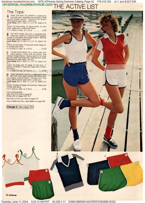 Pilates Business, 70s Sportswear, Retro Fitness, Running Fashion, 1960s Fashion, 70s Inspired, Sporty Chic, Athletic Fashion, Short Sets