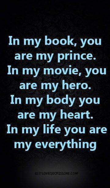 Calin Gif, Sweetheart Quotes, Love My Husband Quotes, Sweet Romantic Quotes, Meaningful Love Quotes, My Prince, Soulmate Love Quotes, Soulmate Quotes, You Are My Everything