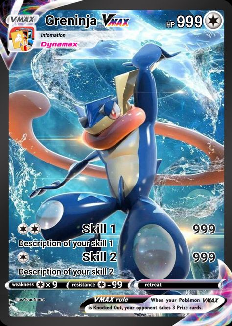 Greninja Pokemon Card, Pokémon Cards Rare, Greninja Card, Pokemon Go Cards, Pokemon Card Packs, Carta Pokemon, Kartu Pokemon, Pokemon Umbreon, Rare Pokemon Cards